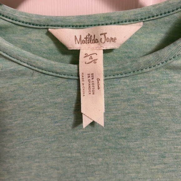 Matilda Jane (Adventure Begins) Green Long Sleeve Size 4 EUC - Picture 2 of 5